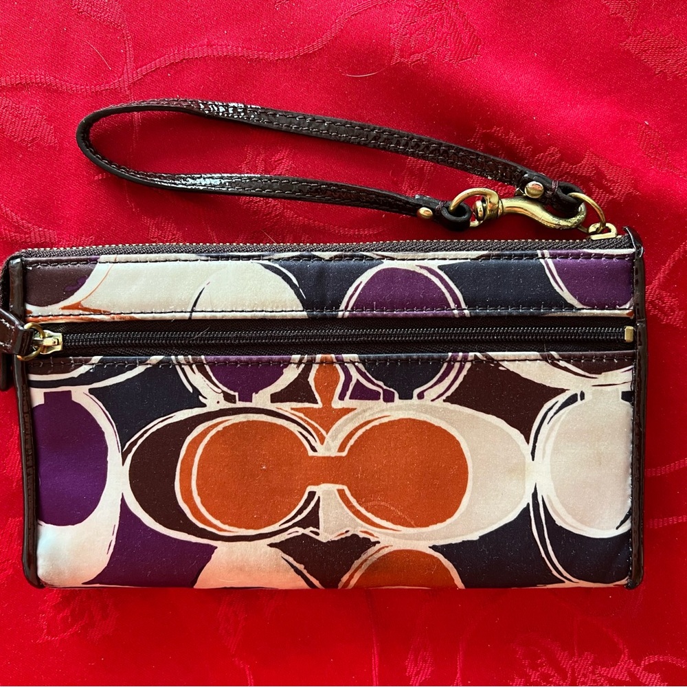 Coach Multicolor Wristlet - Picture 3 of 7